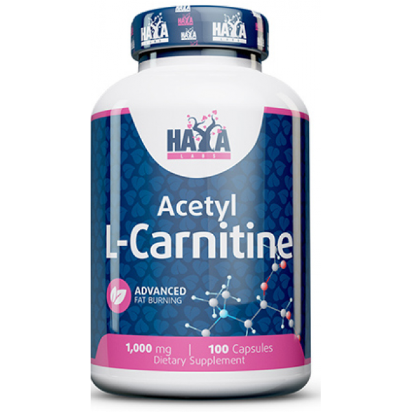 Haya Labs Acetyl L-Carnitine 1000mg - 100 капс