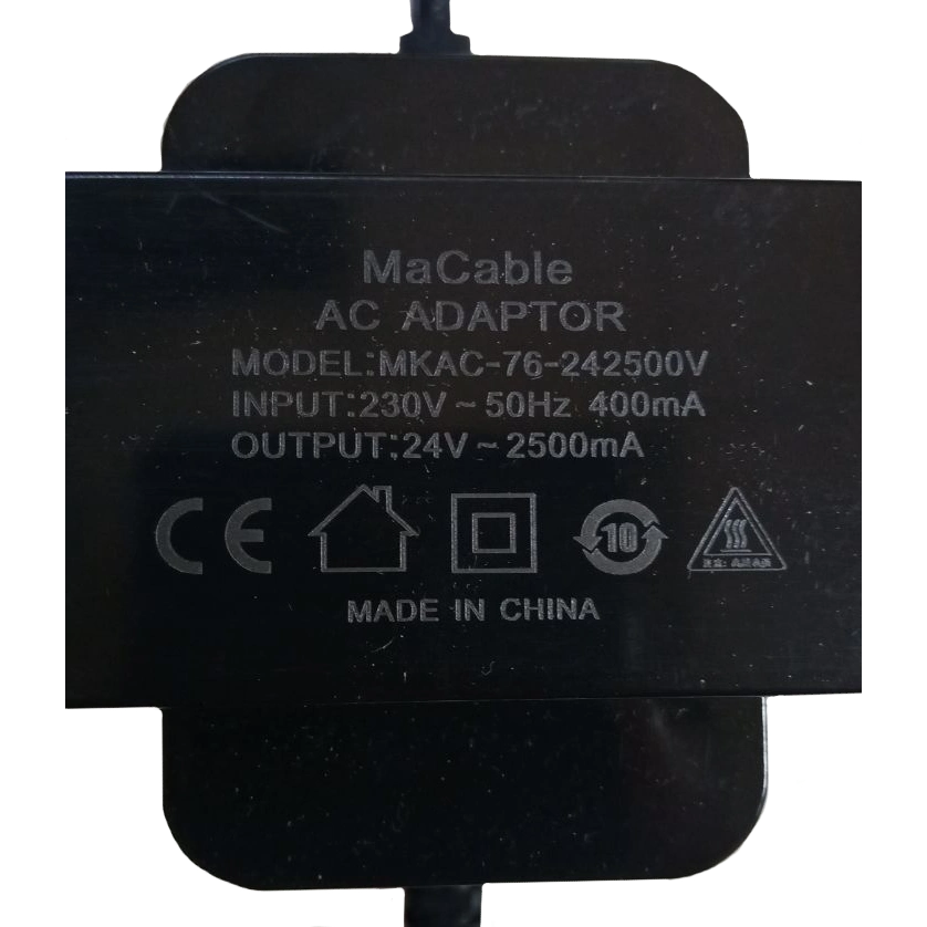 Hikvision MKAC-76-242500V,AC24V2.5A Блок живлення