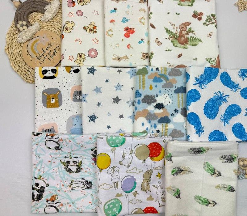 Непромокальна пелюшка (фланель + мембрана) 100х70