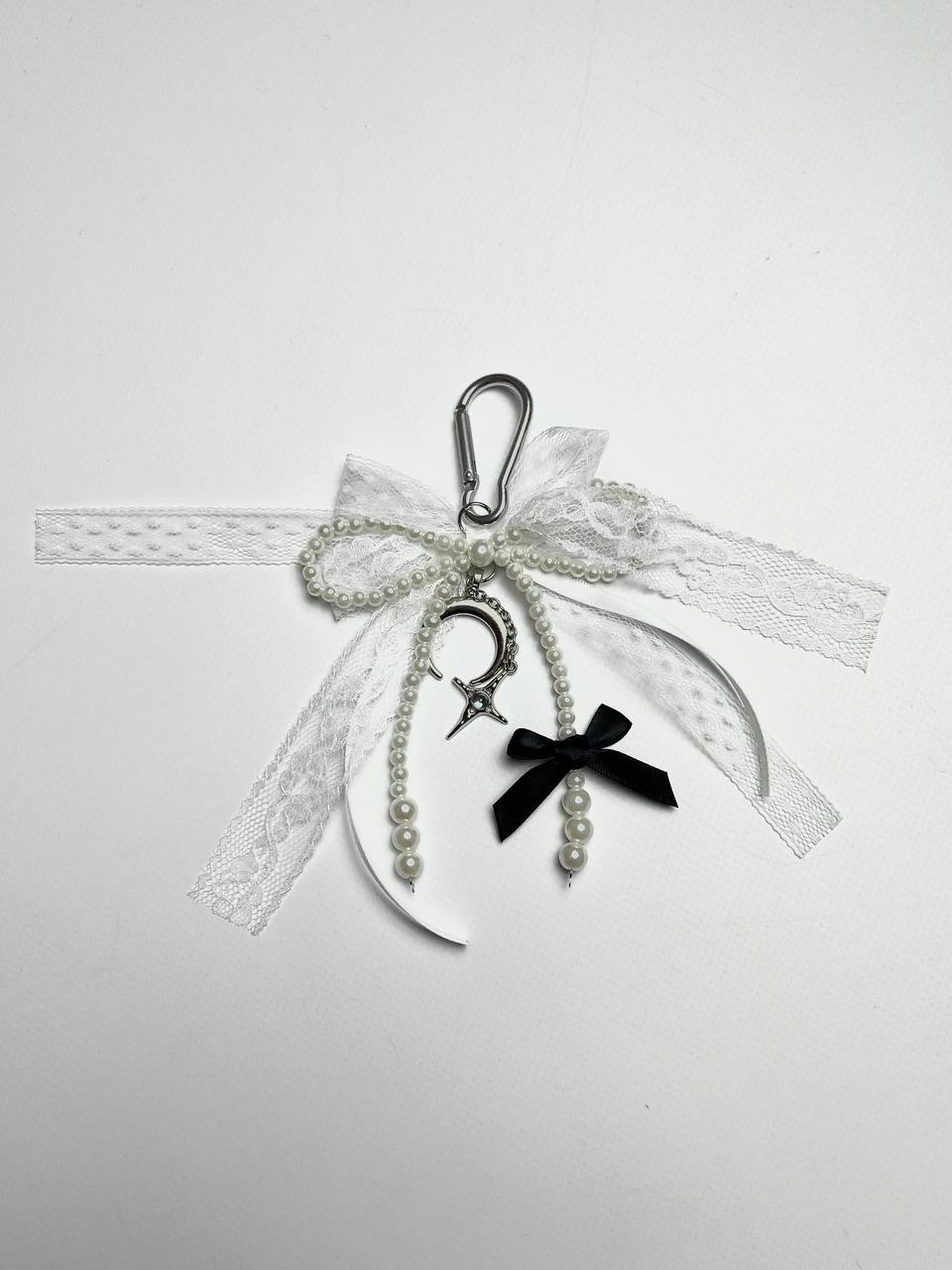 Бантики Брелок-бантик з мереживом miunawa