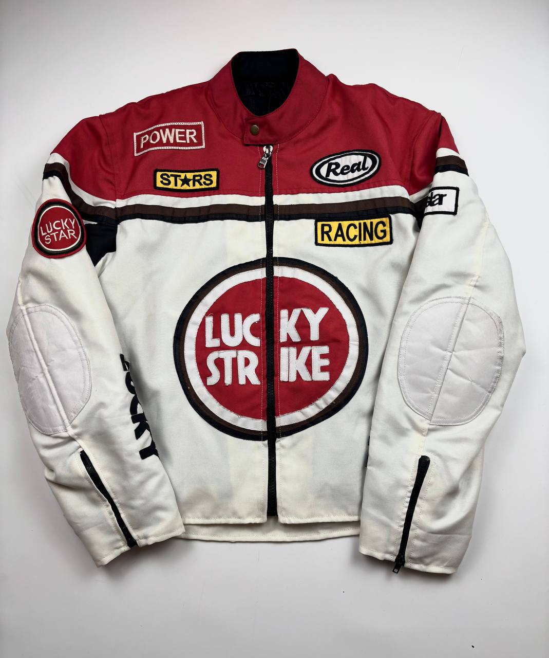 VINTAGE LUCKY STRIKE MOTO RACING JACKET