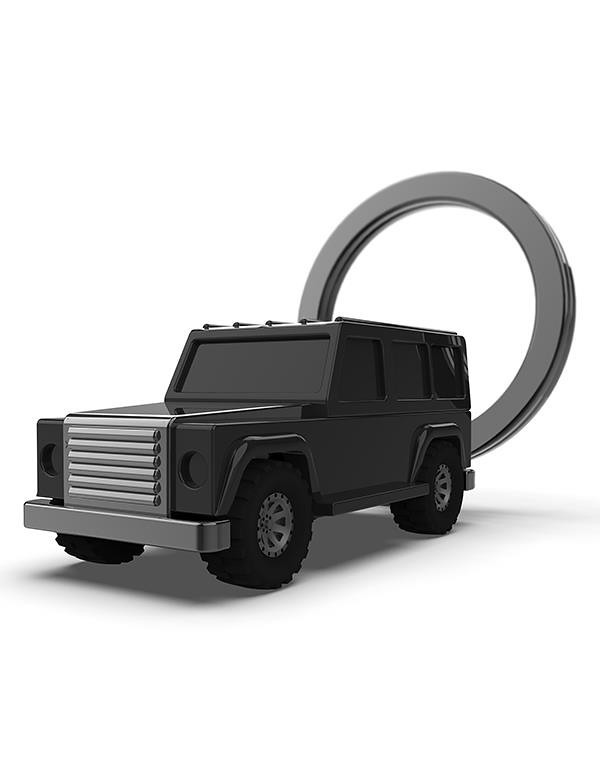 Брелок Metalmorphose 4X4 Позашляховик металевий 3D