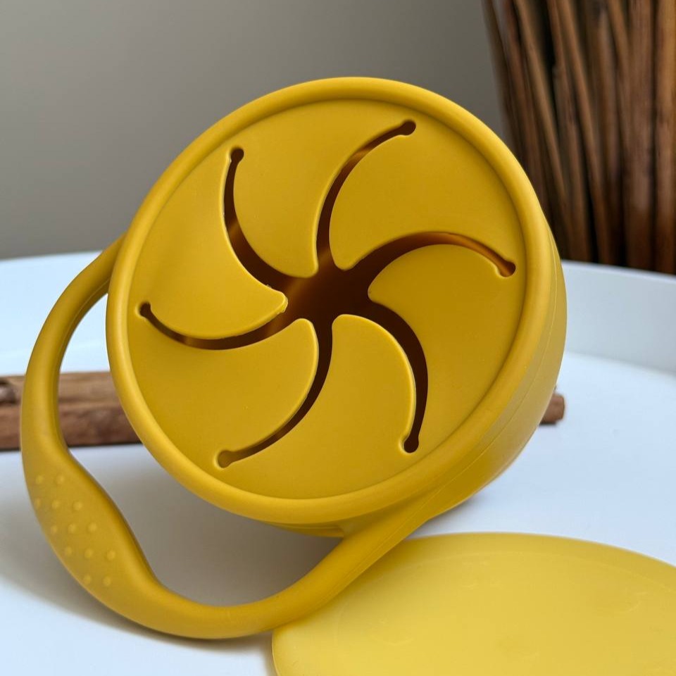 Складний снек-стакан Гірчиця (Mustard)