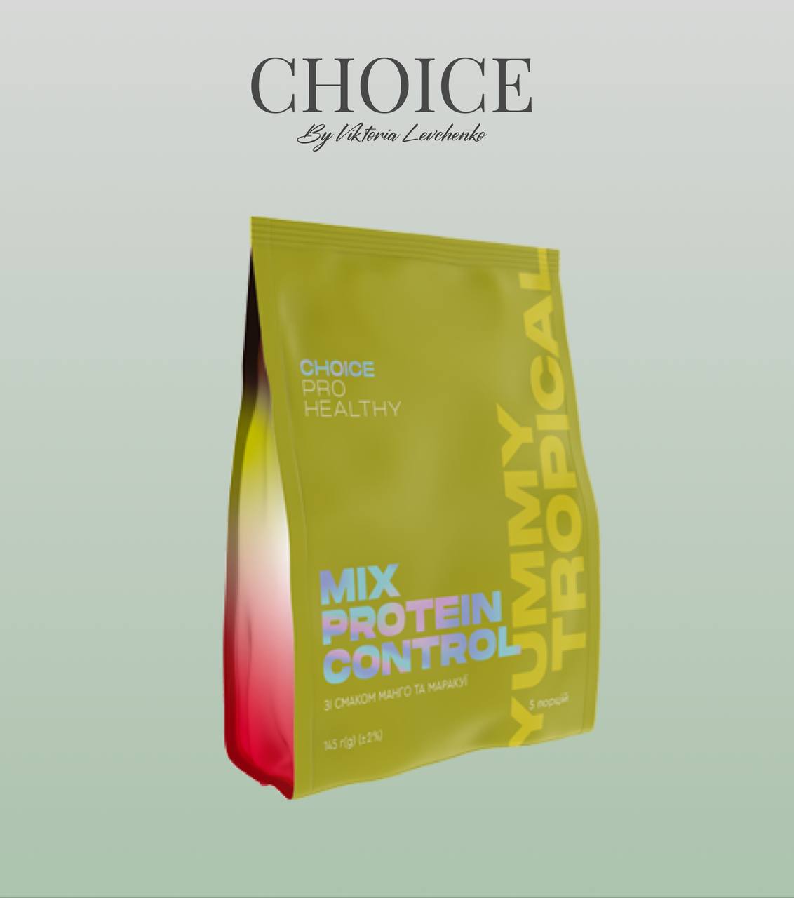 КОКТЕЙЛЬ MIX PROTEIN CONTROL (заміна вечері) зі смаком TROPICAL манго та маракуї