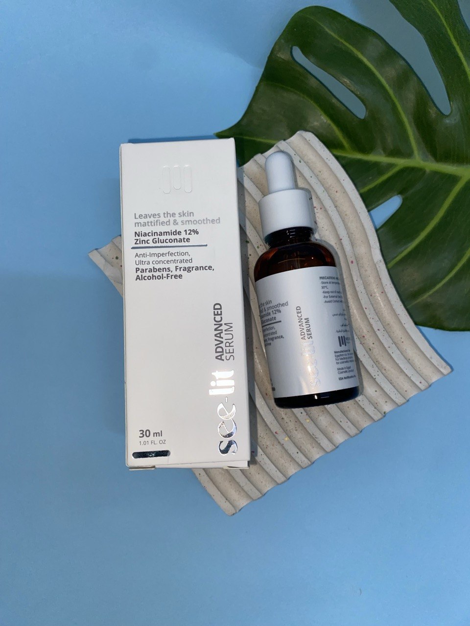 See-lit Advanced Serum Medinza Посиленна сироватка Ніацинамід 12% + Глюконат Цинку