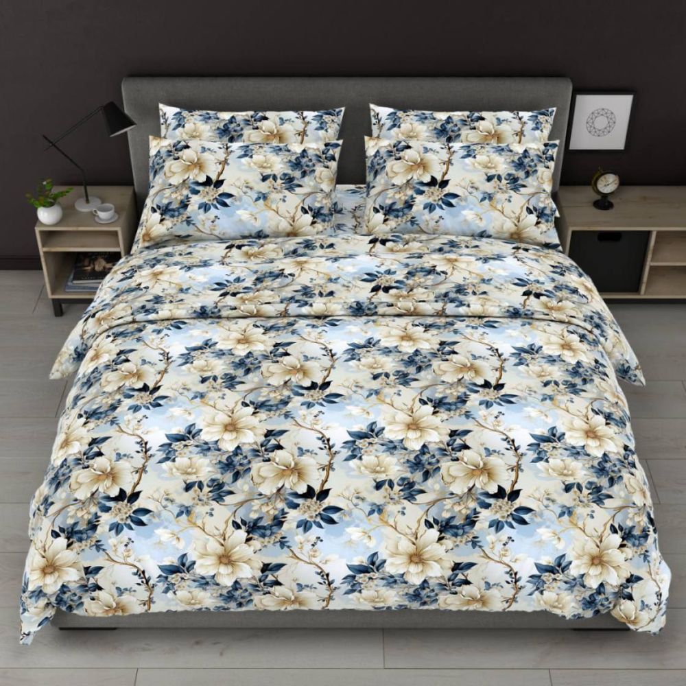 Комплект постільної білизни - Синя магнолія