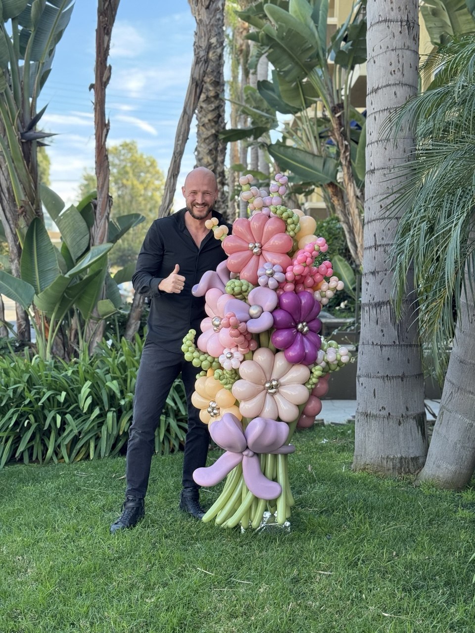 Spring Balloon Flower Bouquet