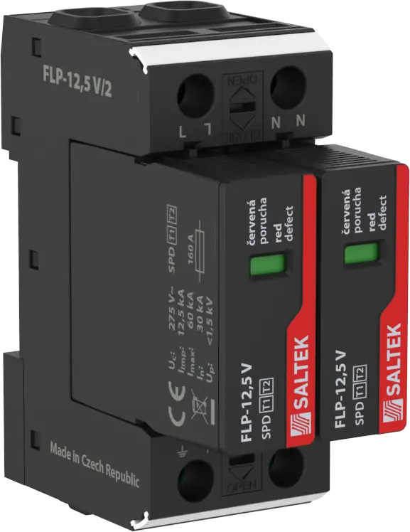 Пристрій захисту від імпульсних перенапруг FLP-12,5 V/2