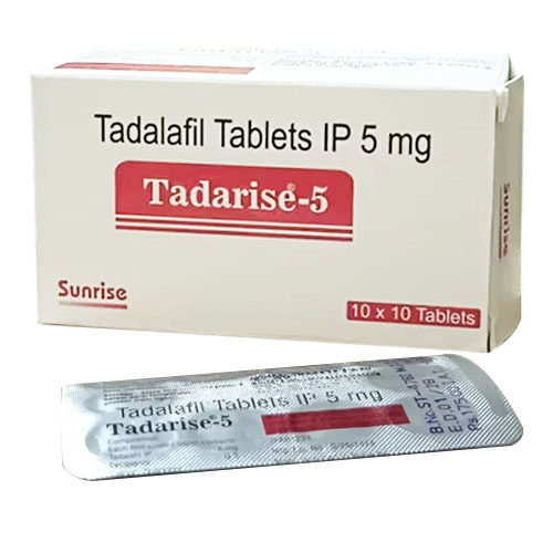 ᐉ Tadarise 5 - для еректильної дисфункції(тадалафіл) дженерик сіаліс (10 таблеток)