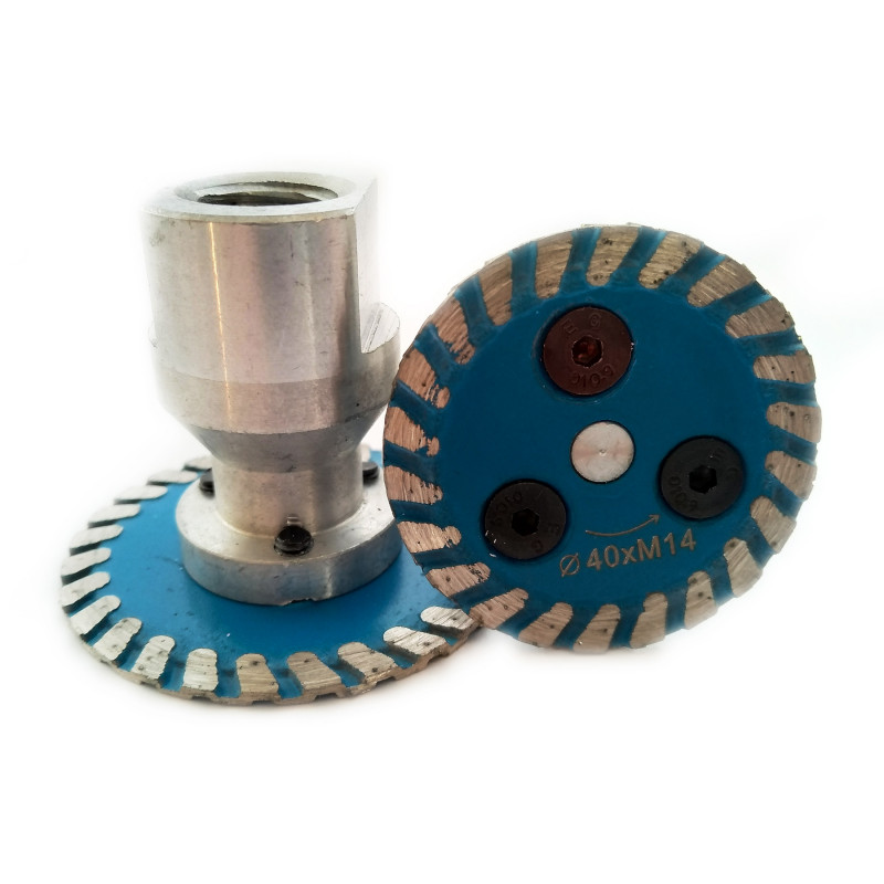 Алмазний диск 40 мм з фланцем м14
