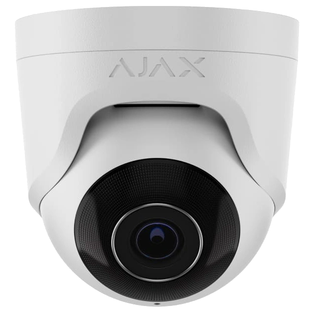 IP відеокамера Ajax TurretCam (8EU) ASP white 5МП (2.8мм)
