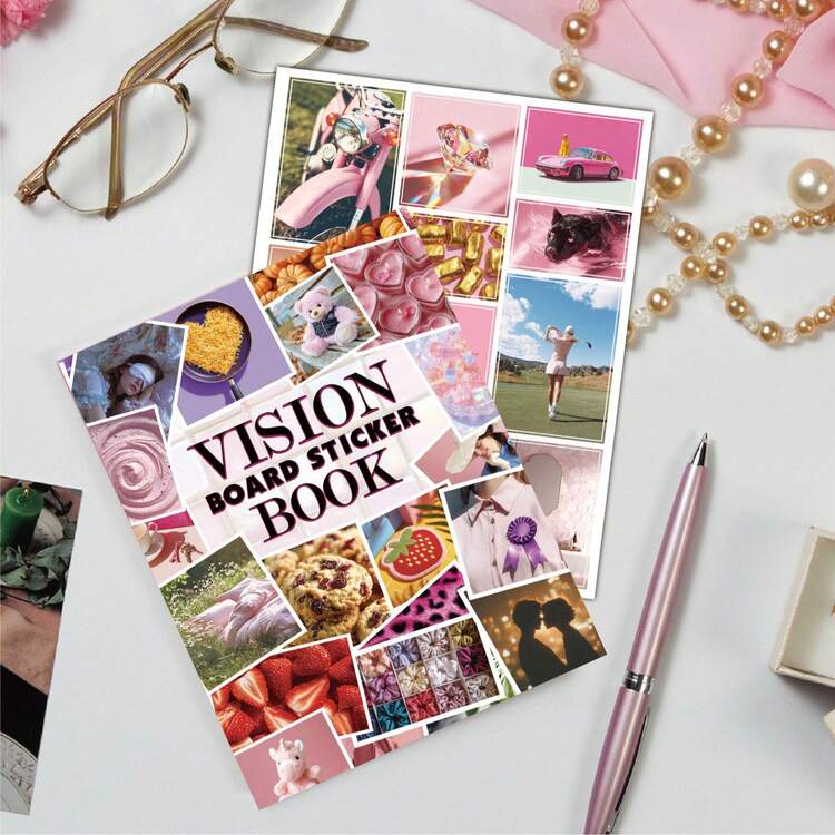 Книга наліпок для карти бажань (Vision Board Sticker Book)