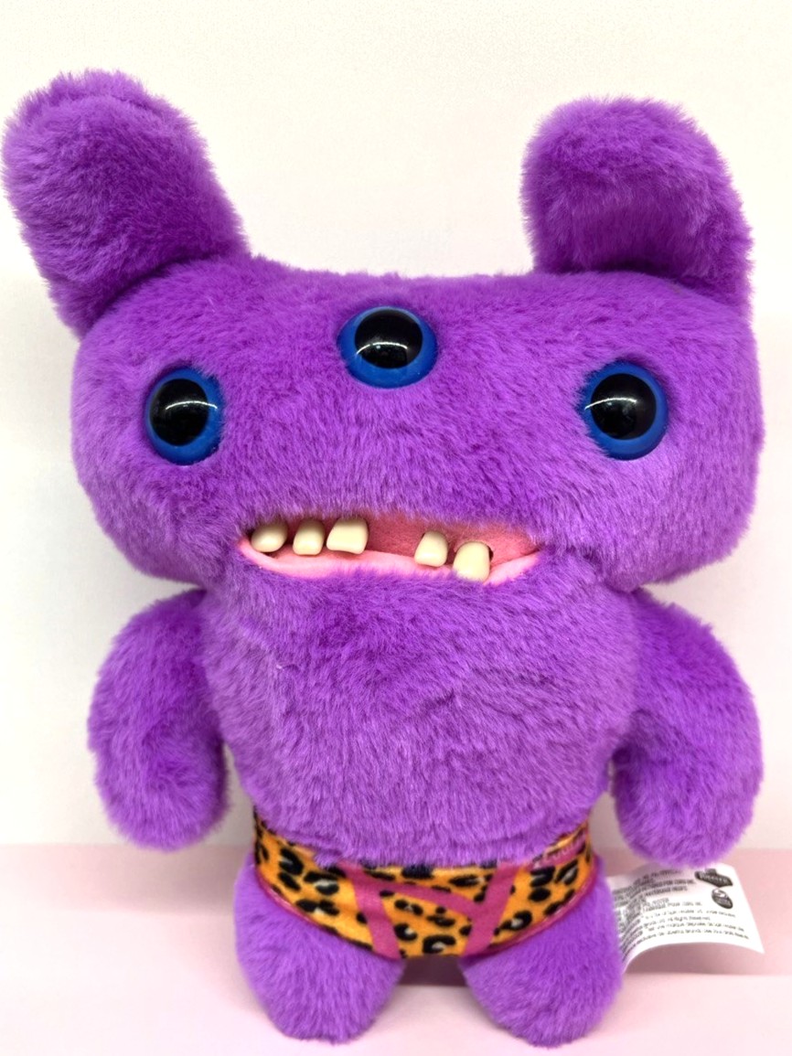 М'яка іграшка Фаглер Fuggler, фіолетовий, Фуглер зубастий монстр, Пурпурний Шопотун