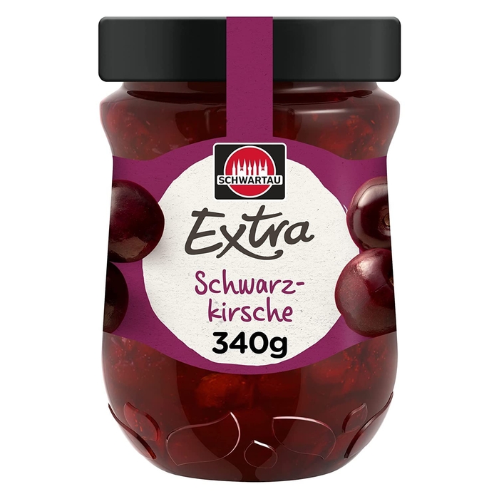 Schwartau Extra Чорна Вишня Konfitüre 340 г