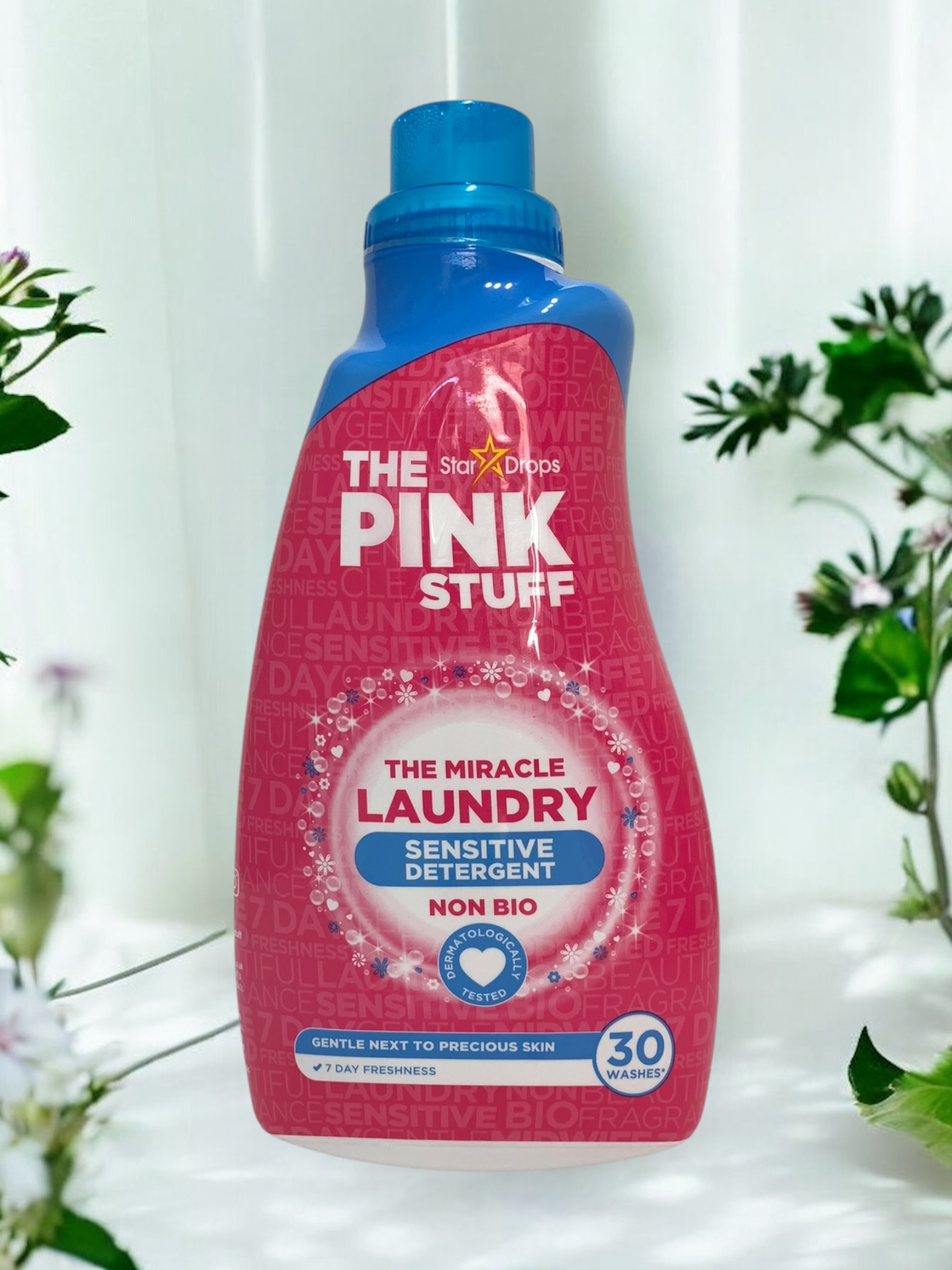 The Pink Stuff Sensitive Non Bio Laundry Liguid Гіпоалергенний гель для прання (960мл)