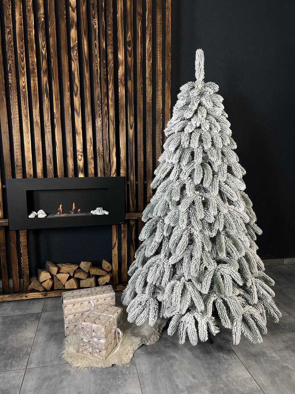 Ялинка «Буковельська» засніжена - 1.8м.❄️