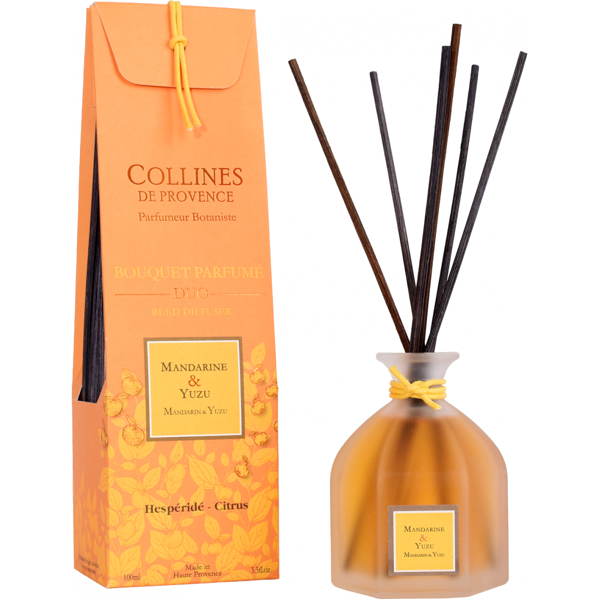 Collines de Provence Дифузор Mandarin & Yuzu Мандарин і юдзу 100мл