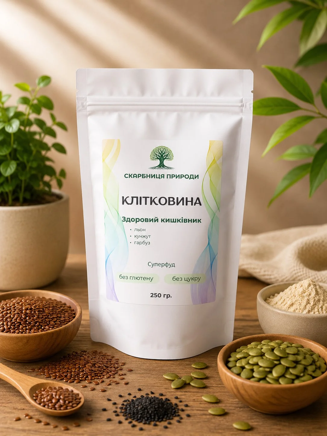 Клітковина “Здоровий кишківник” 250 г