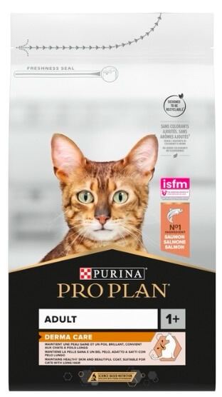 Про План  Derma Care. З лососем, чутл.шкіра/виведення шерсті, сух/кот 400г