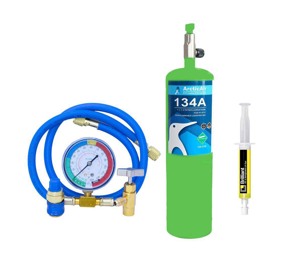 Набір для самостійної дозаправки автокондиціонера