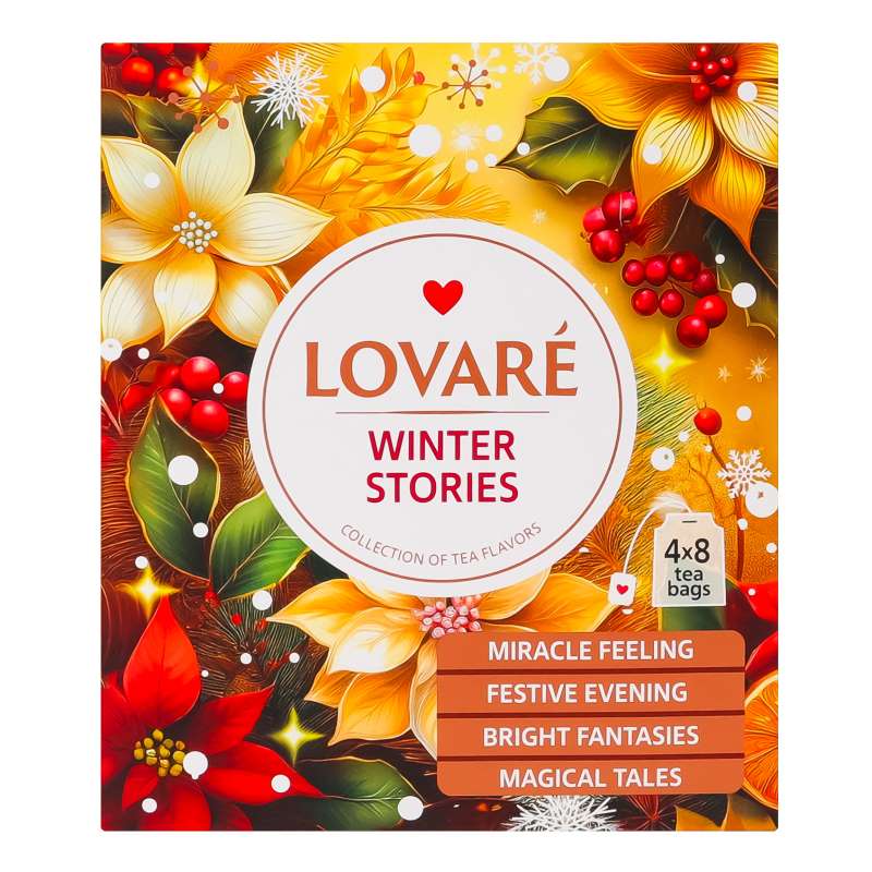 Чай Lovare 32пак*2г у саше Winter Stories