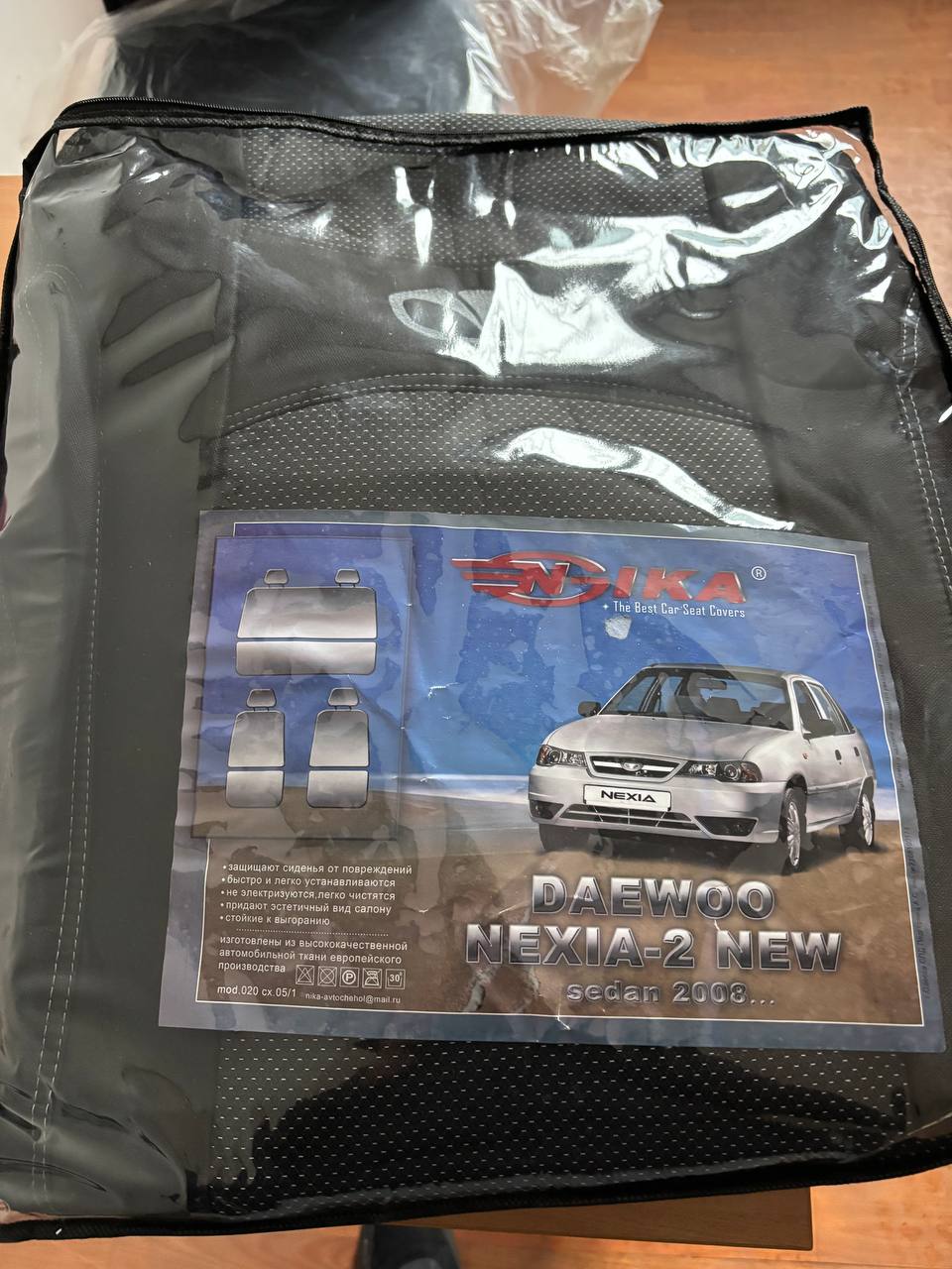 Чохли з тканини Daewoo Nexia 2