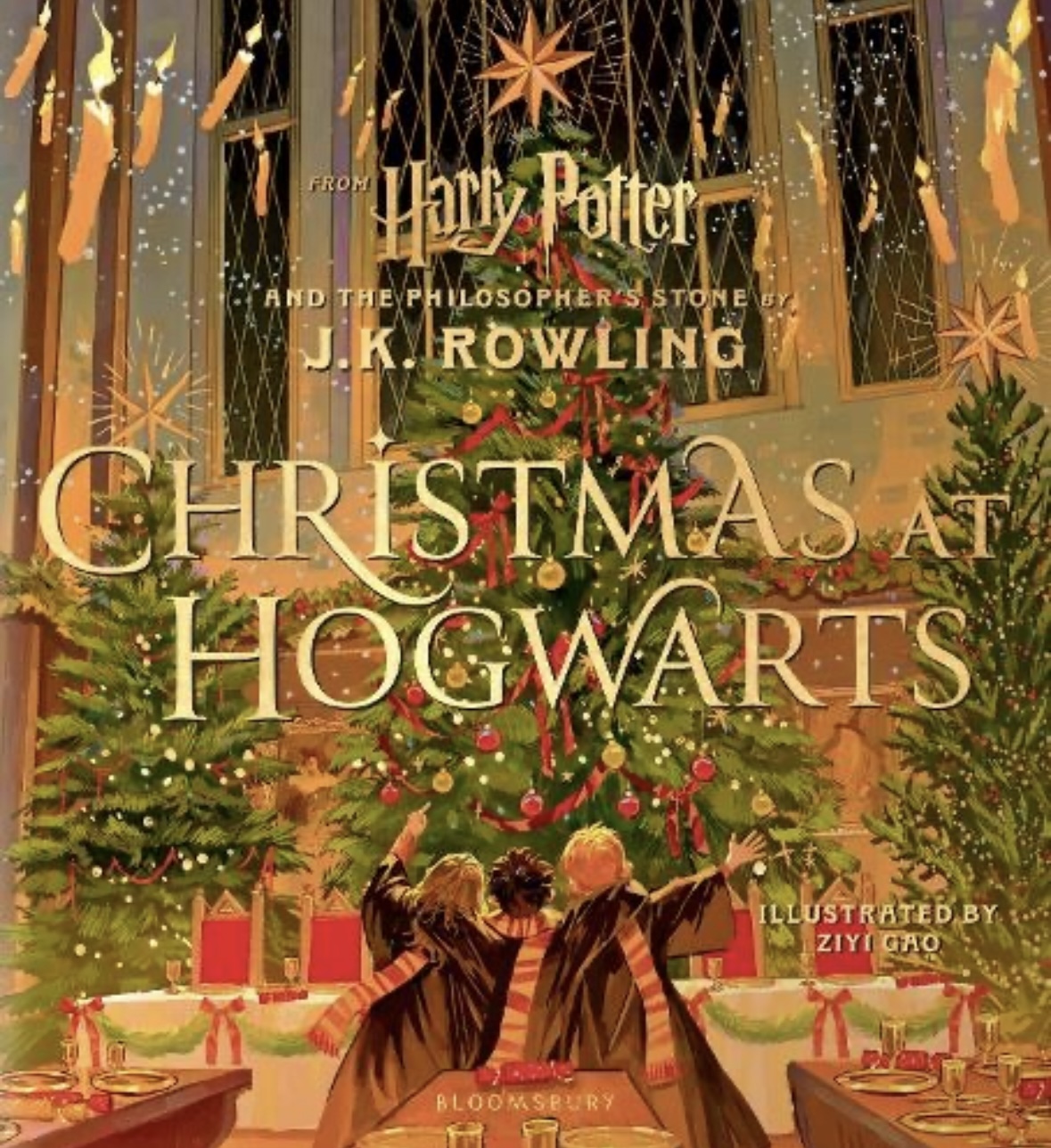 Christmas at Hogwarts: A joyfully illustrated gift book featuring text from ‘Harry Potter and the Philosopher’s Stone’ J. K. Rouling