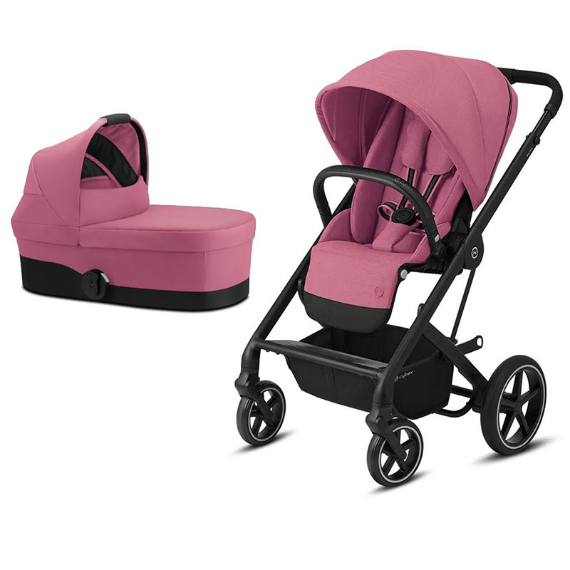 Коляска Cybex Balios S Lux 2 в 1 Magnolia Pink