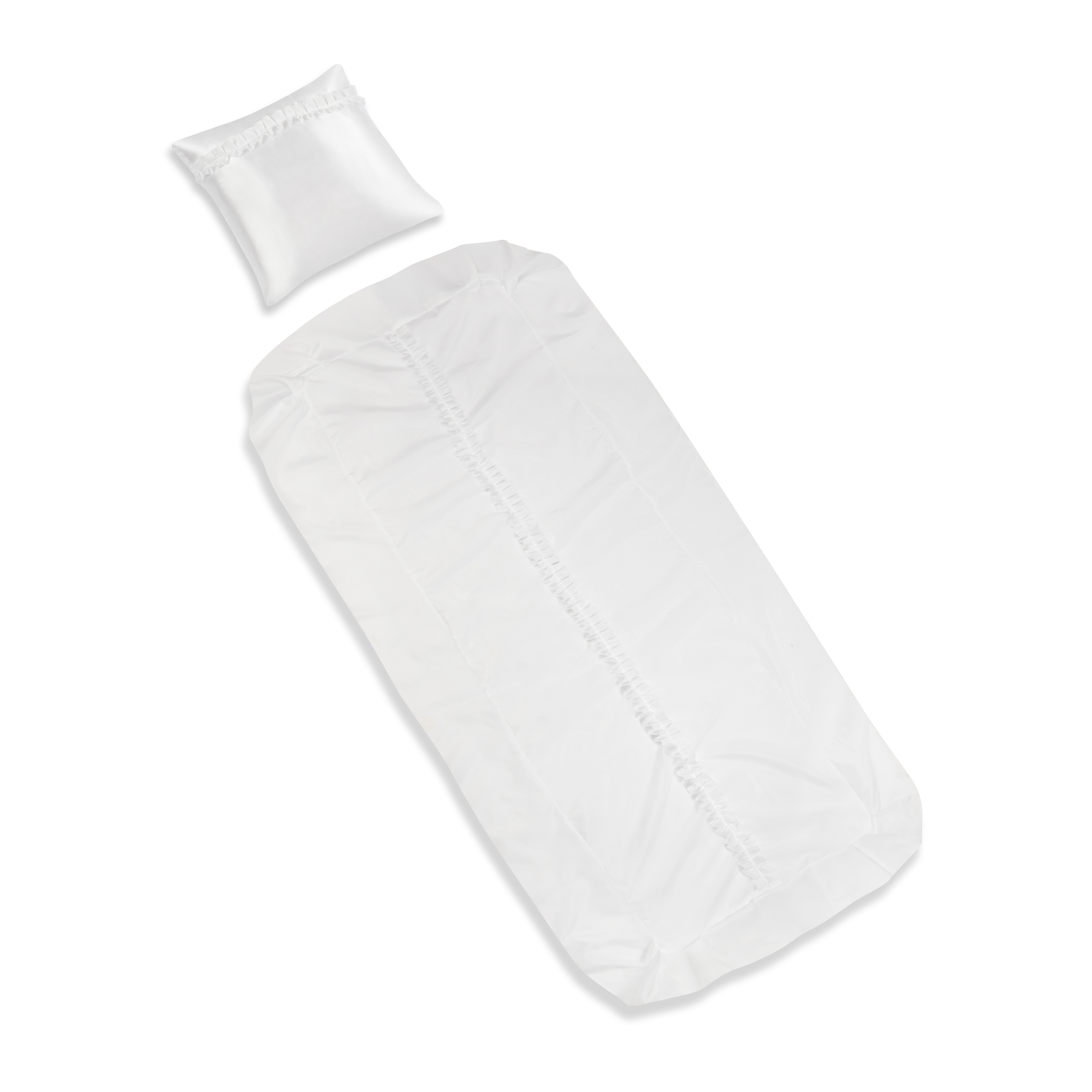 Ритуальний комплект Економ Шовк білий