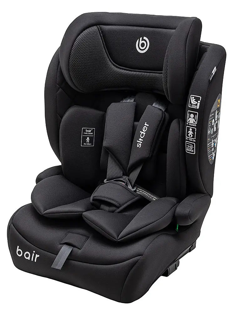 Автокрісло Bair Slider i-size Iso-fix BS-01 total black