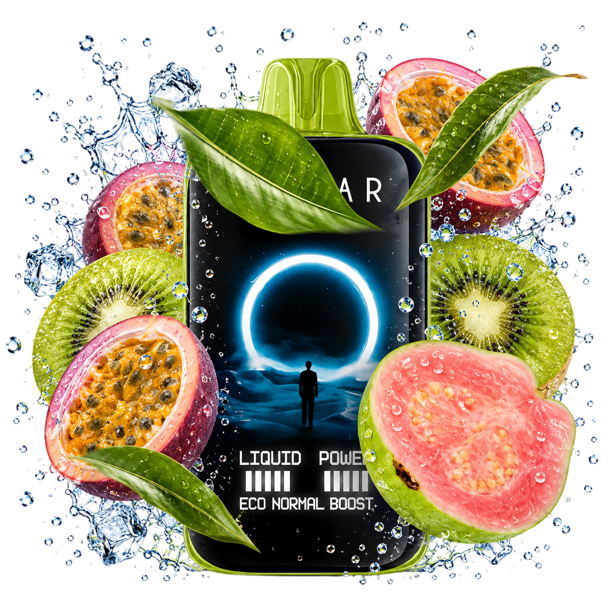 Ельф Moon Night 40000 Kiwi Passion Fruit Guava ( Ківі Маракуя Гуава )