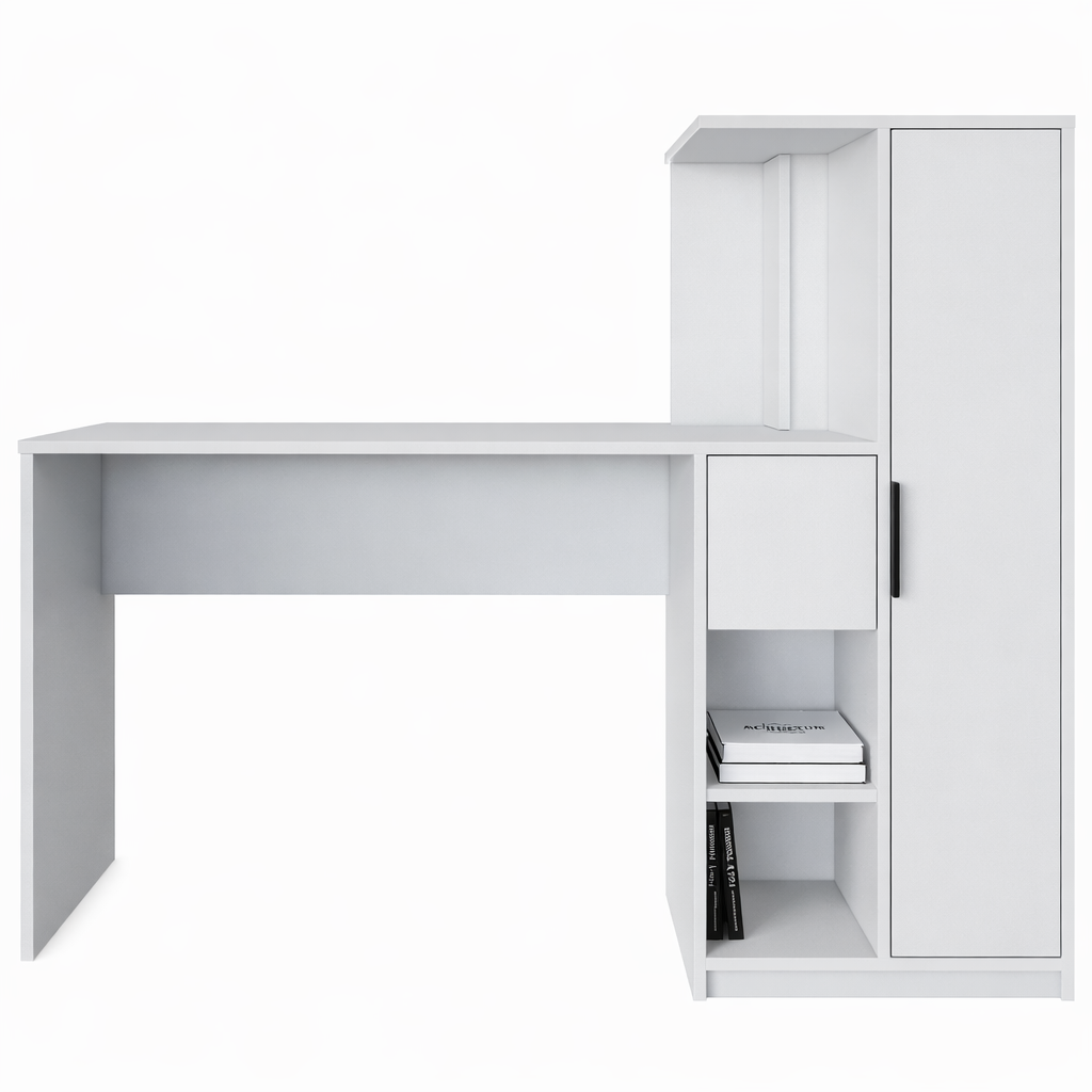 Письмовий стіл з шафою та прихованим зберіганням