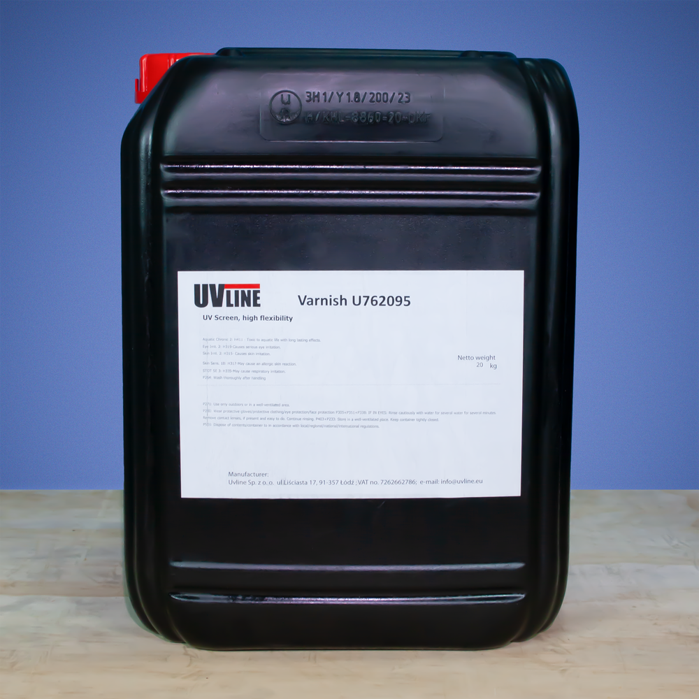 Глянцевий трафаретний УФ лак UVLine U762095