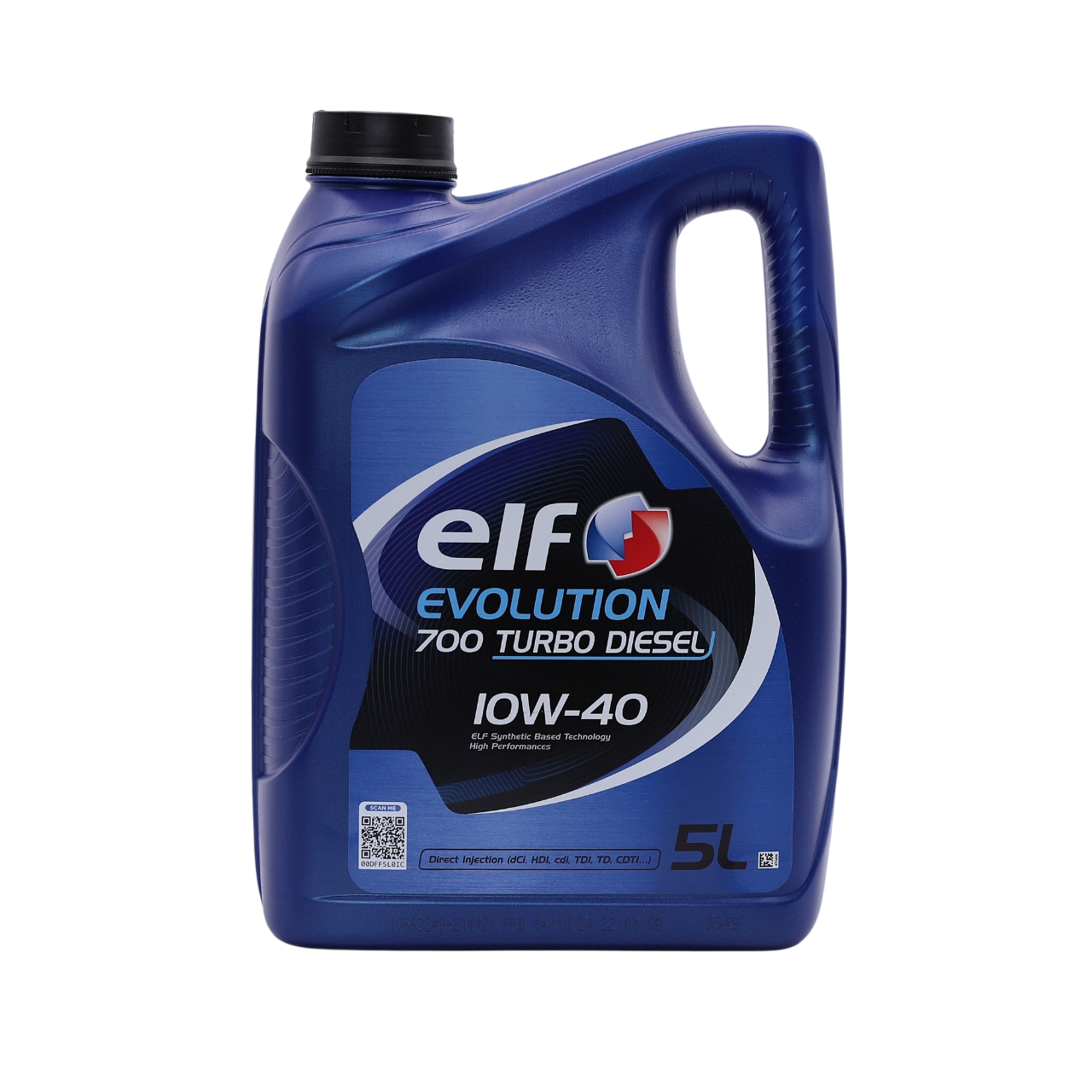 Олива моторна Elf Evolution 700 TURBO D 10W-40 5L