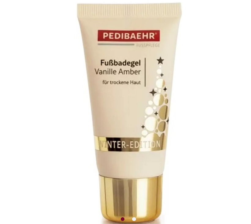 Гель для ванни для ніг з ароматом  ванілі та бурштину, 30 мл