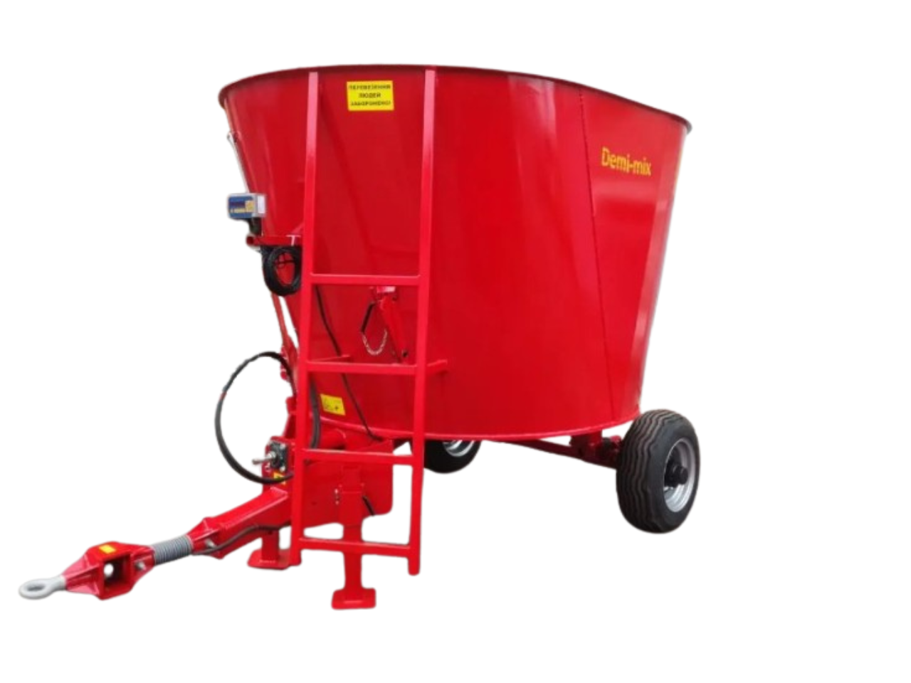 Кормозмішувач "Demi-Mix" з об'ємом бункера 5,5 м³