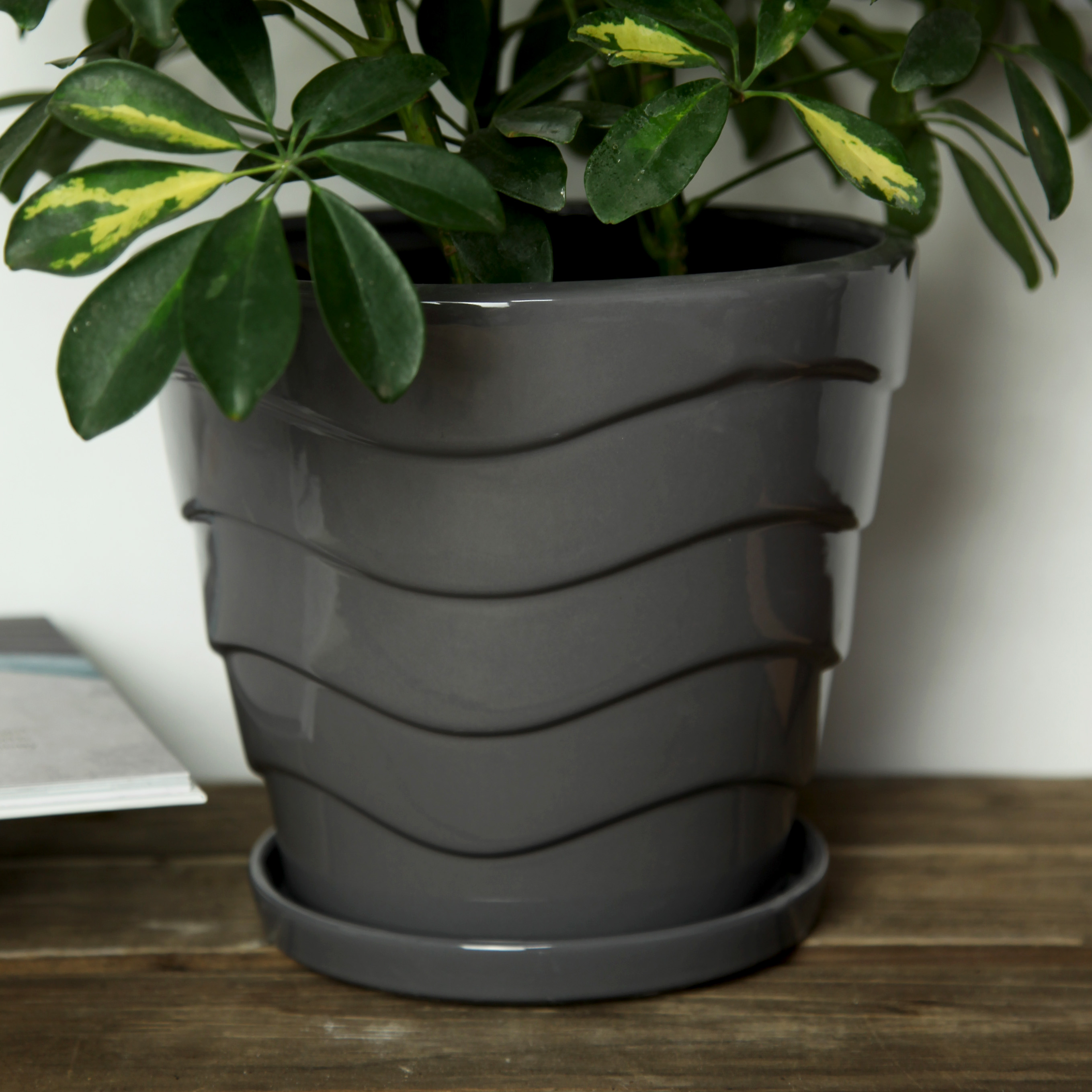 Горщик Конус з хвильками 4,6 л p253