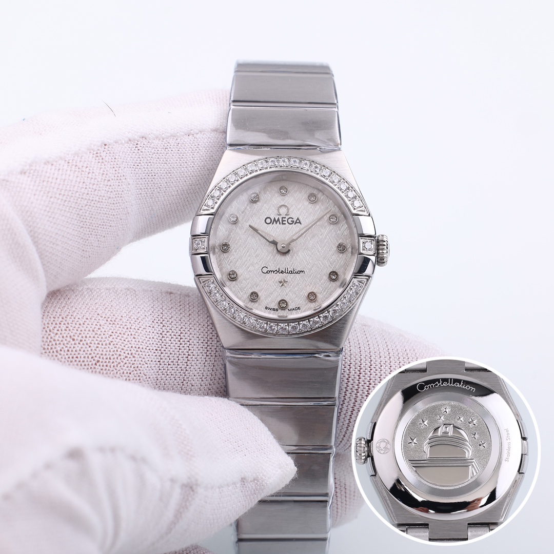 Women`s Omega 131.15.25.60.55.001 Constellation Quartz 24mm