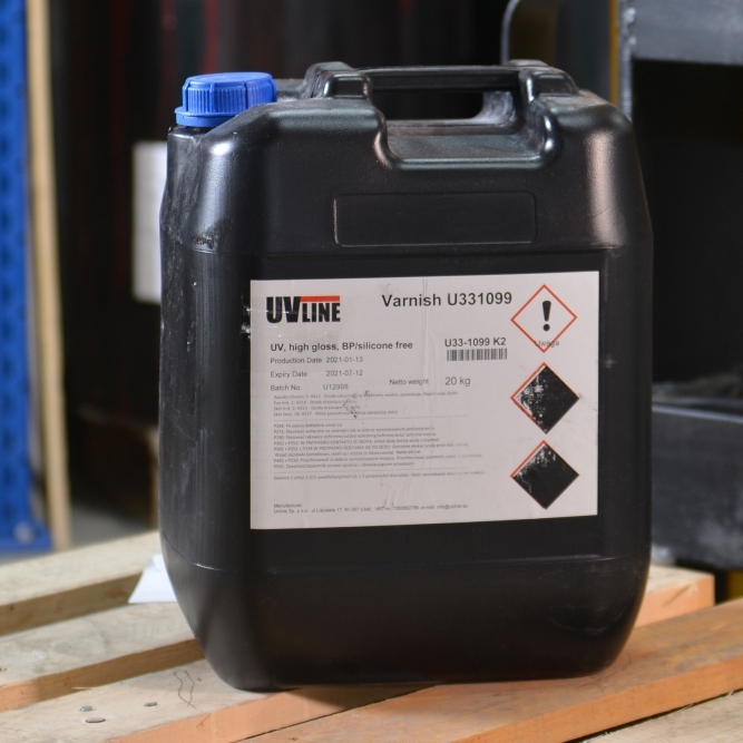 Гібридний глянцевий УФ лак UVLine U331099