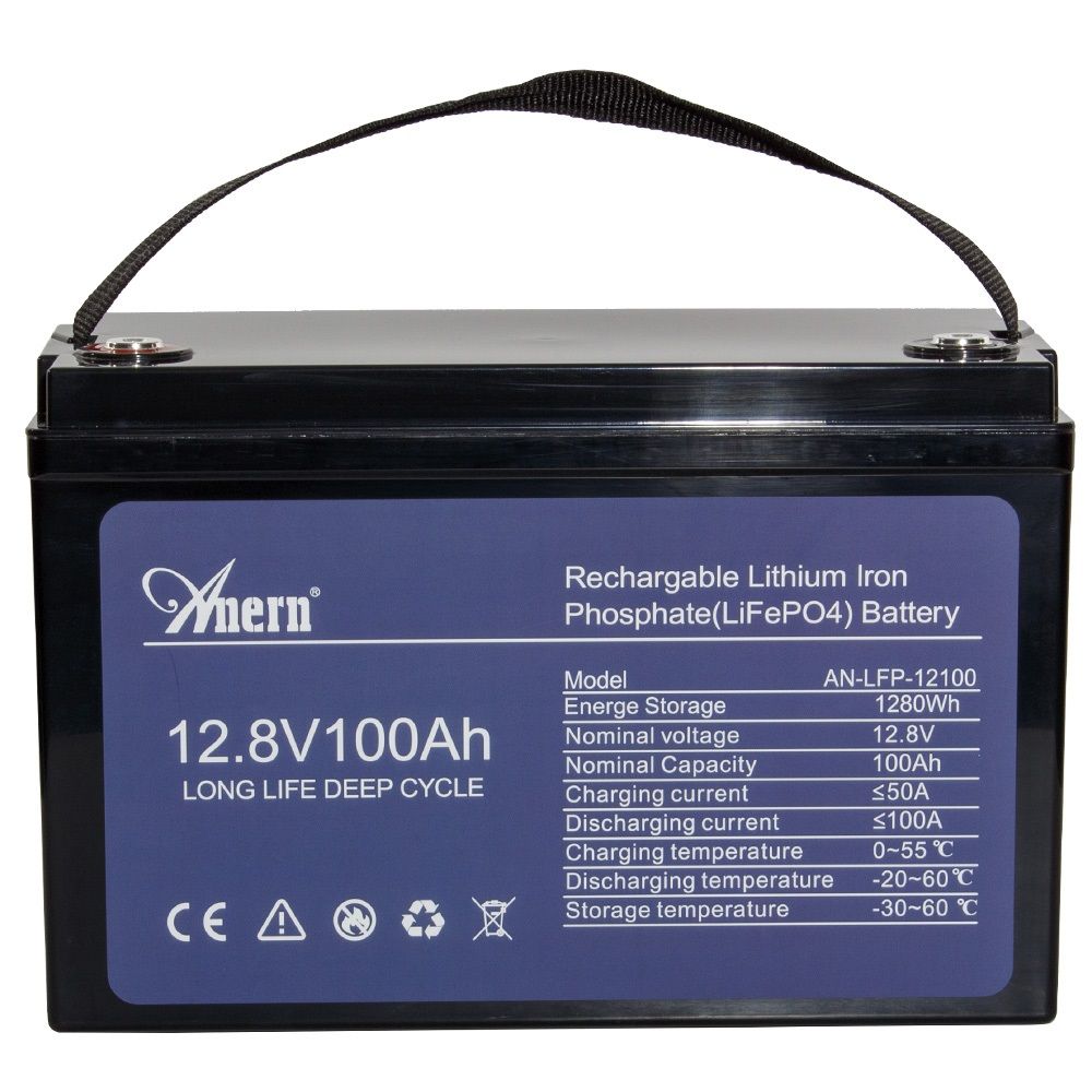 Акумулятор LiFePO4 12V ANERN AN-LFP12100 100Ah