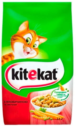 Кітікет сухий корм Яловичина з овочами 300г