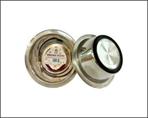 Миска металева протиковз. ЕКОНОМ 0,2л арт.AKW-86 -02