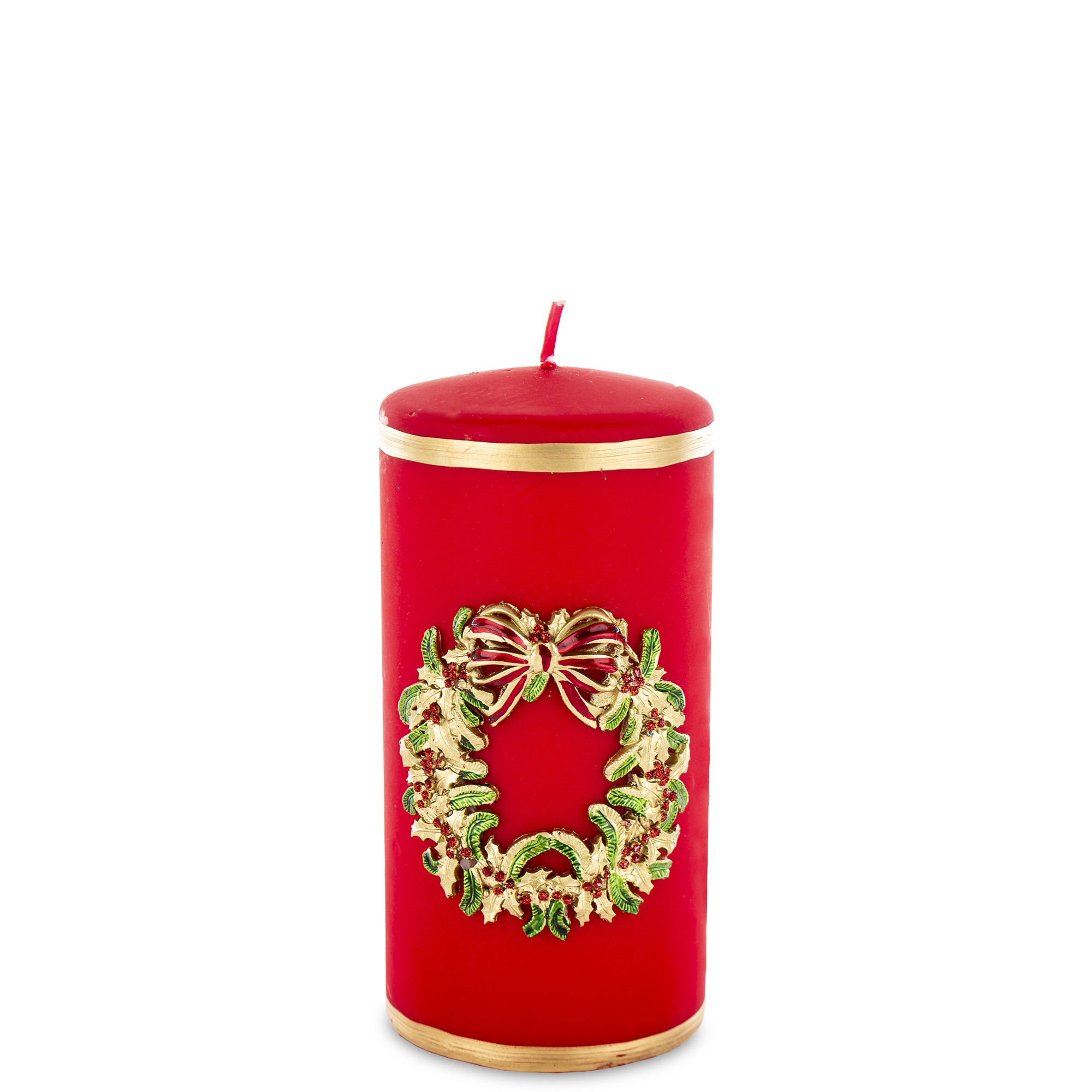 Новорічна свіча 10x7x7 163490