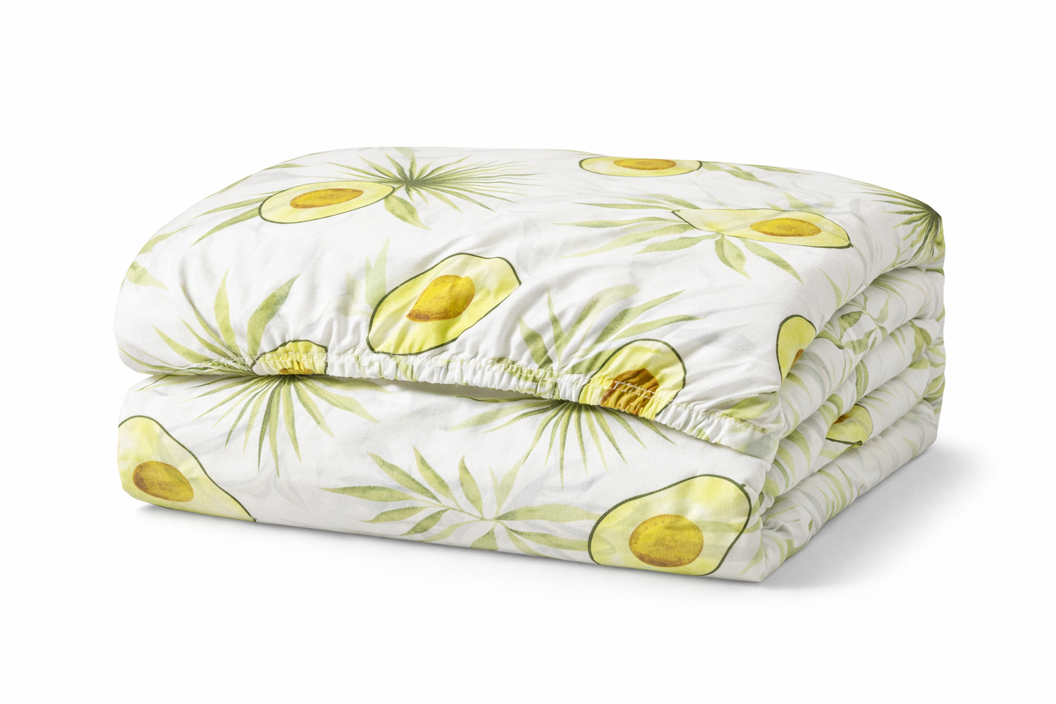 Простирадло на гумці ранфорс принт 