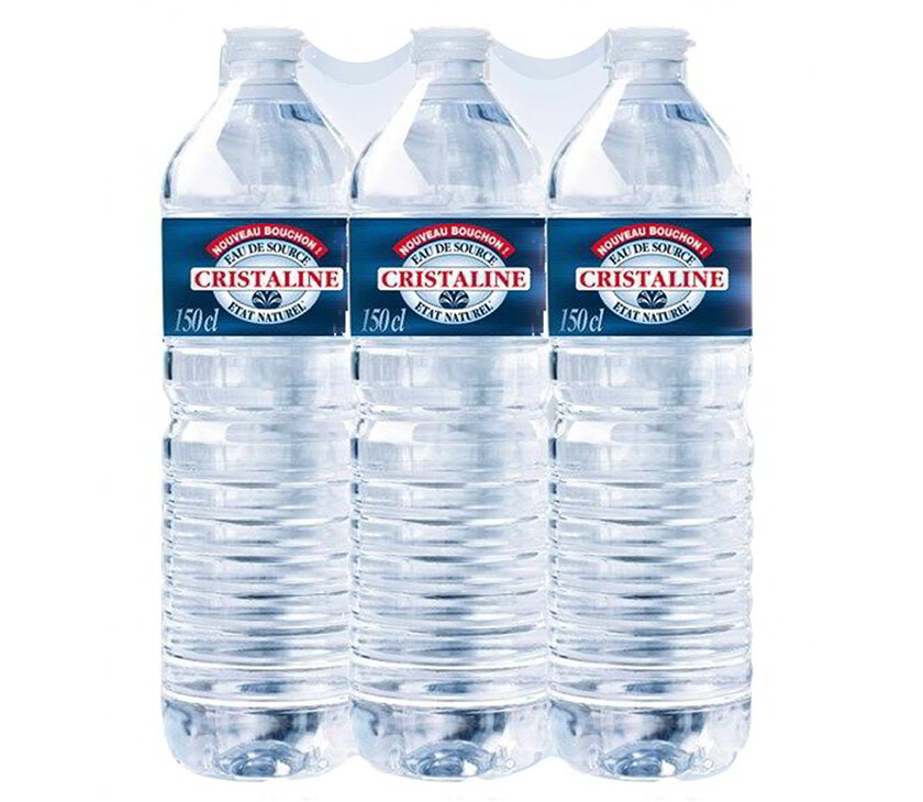 Cristaline Water 1.5 Liter. 6 flessen