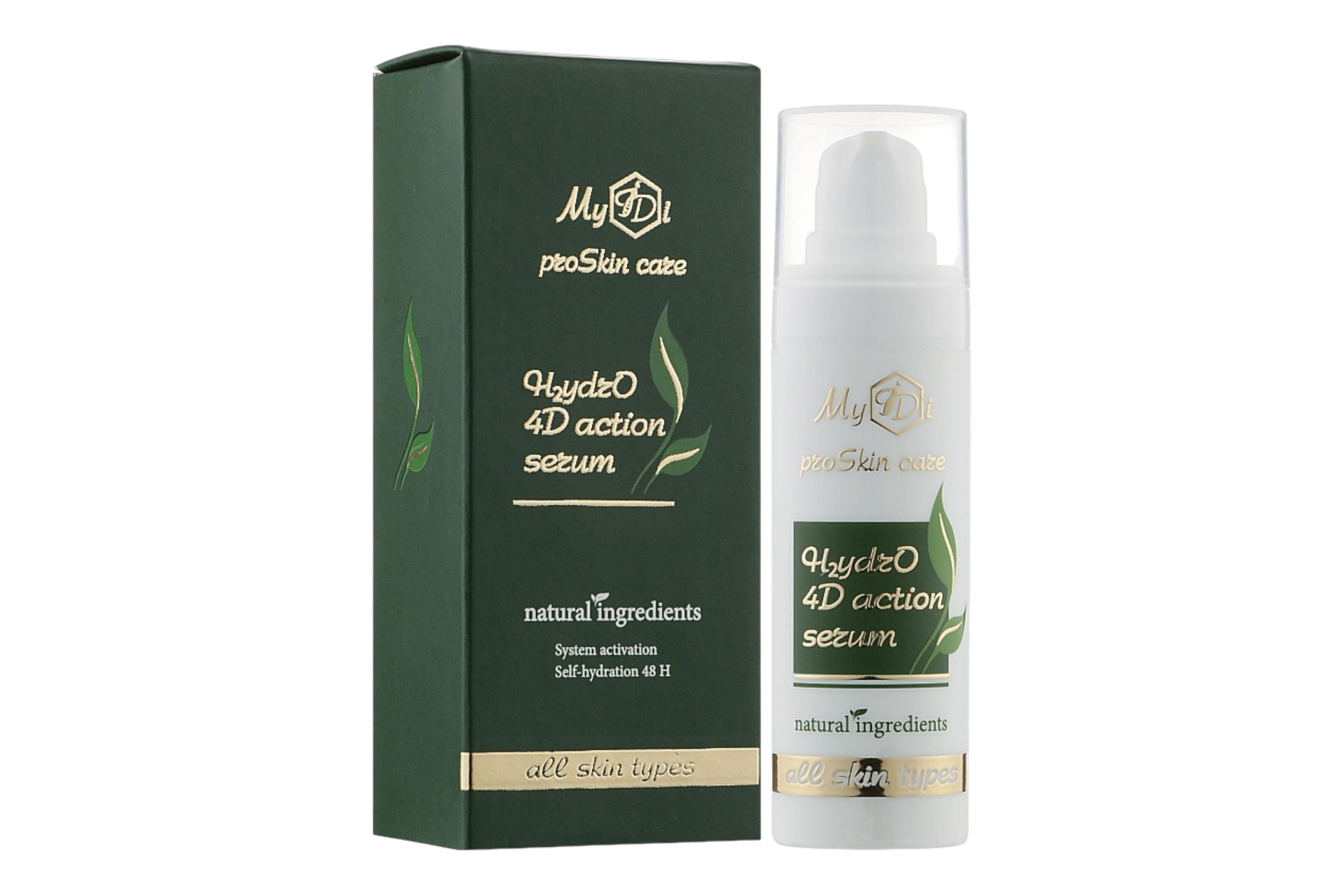 Зволожуюча сироватка MyIDi H2ydrO 4D Action Serum
