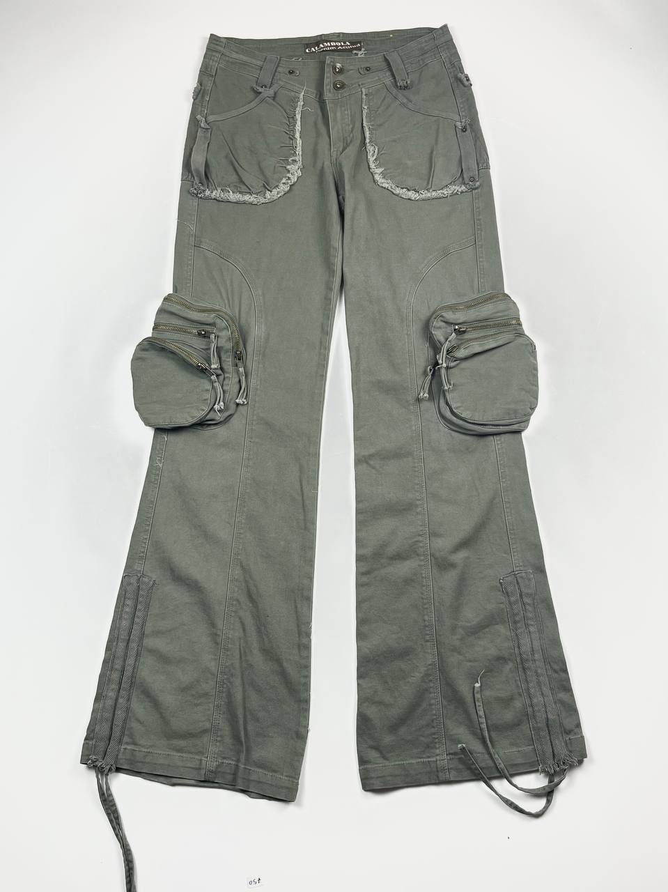 LGB STYLE VINTAGE ARCHIVE CARGO FLARED PANTS ( bloody store )