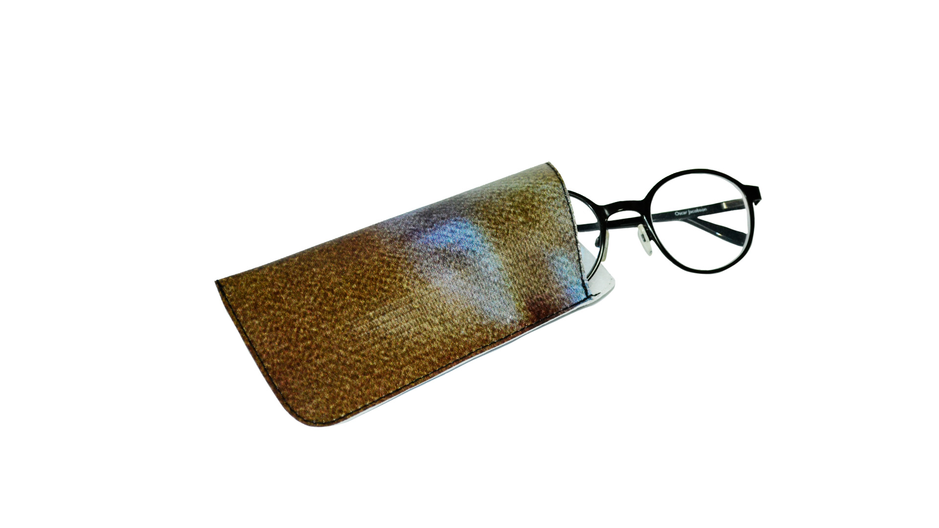 Upcycled eyeglasses case - 3.14 (09)