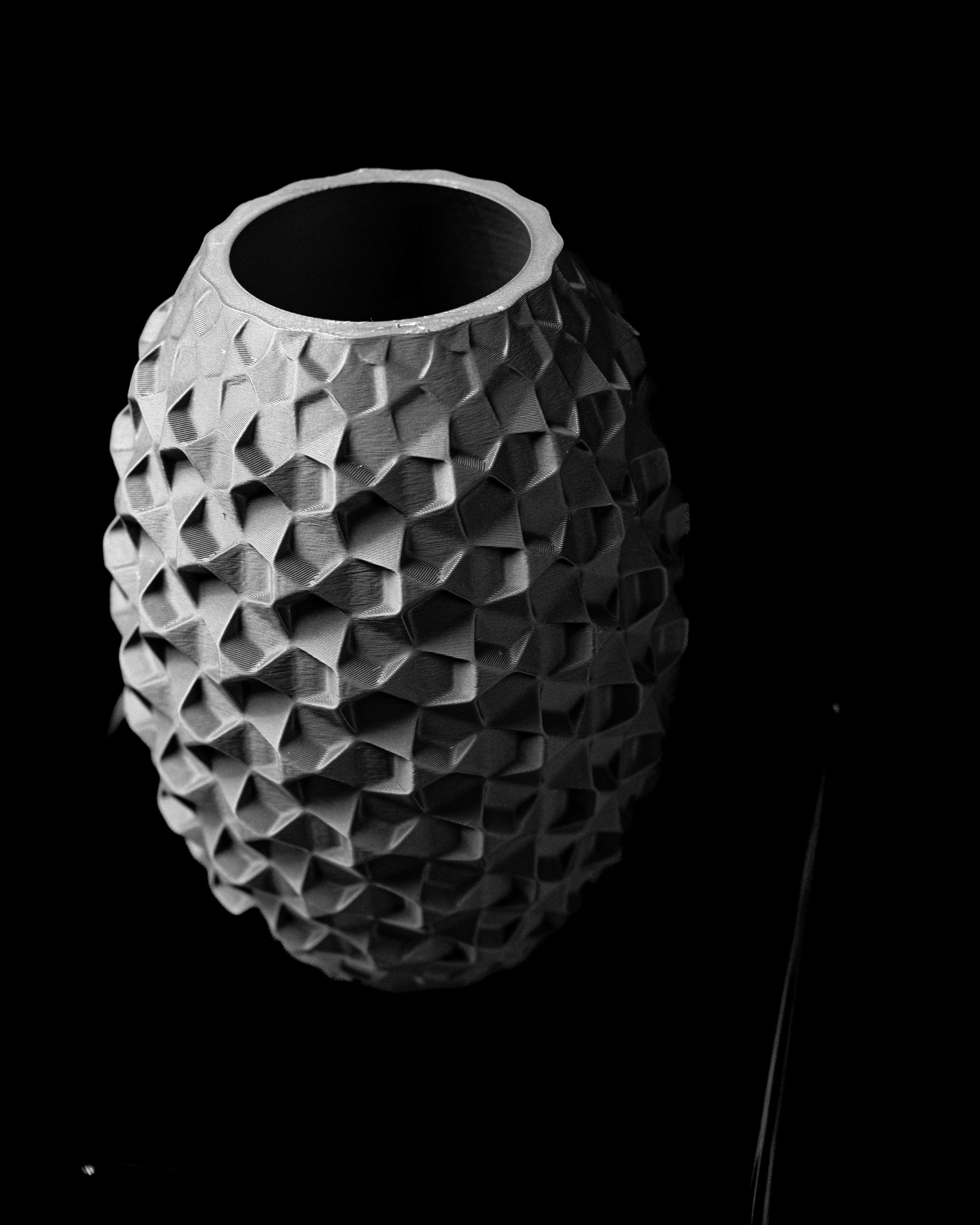 Cobble Flower Vase – Decorative 3D Printed Vase