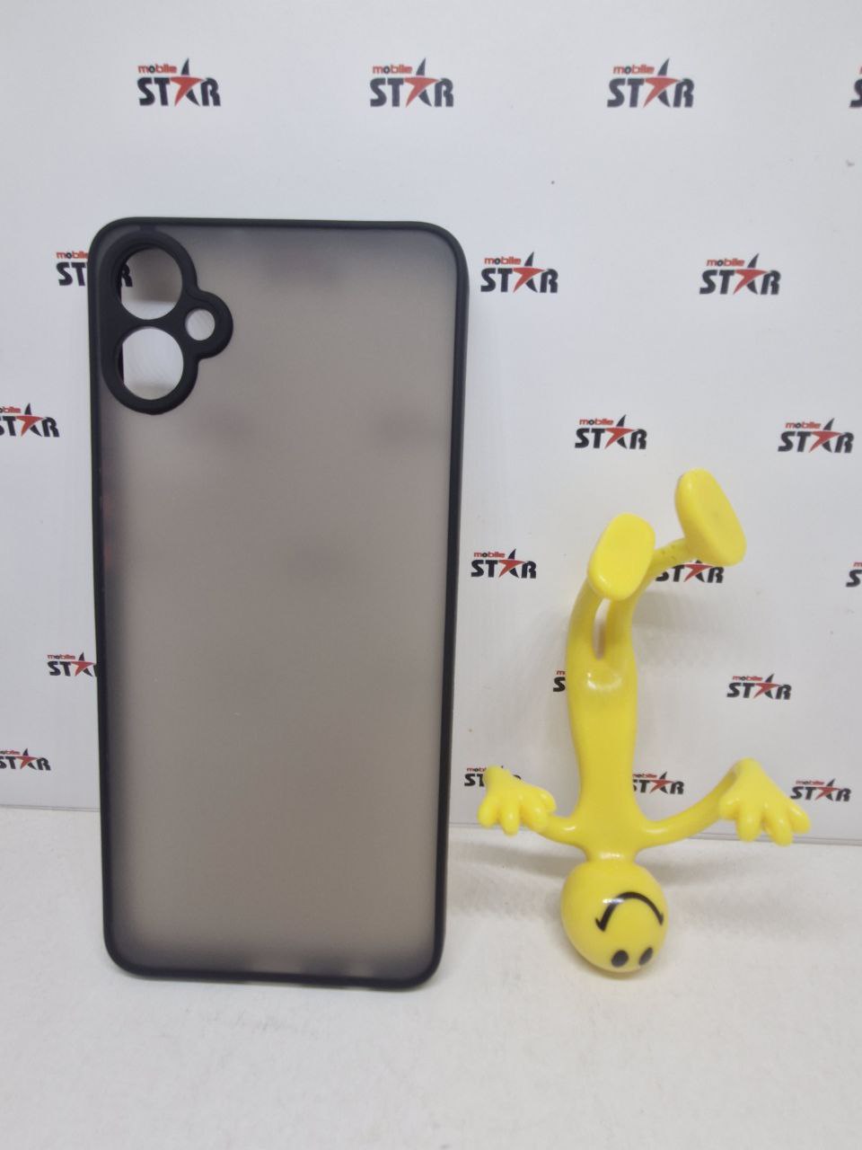 Чохол-бампер захисний Gingle Matte Case Samsung A055 black/red